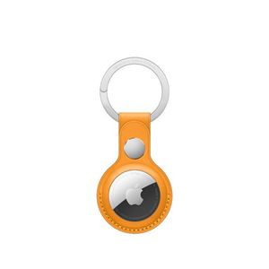 Apple AirTag nøkkelring i lær - California Poppy i gruppen SMARTTELEFON & NETTBRETT / Annet tilbehør / Annet hos TP E-commerce Nordic AB (C20887)