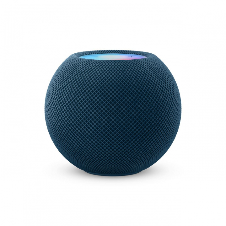 Apple HomePod Mini - Blå i gruppen Elektronikk / Lyd & Bilde / Høyttalere & tilbehør / Bluetooth-høyttalere / Bærbare høyttalere hos TP E-commerce Nordic AB (C20912)