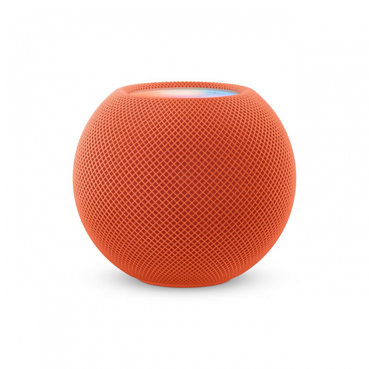 Apple HomePod Mini - Orange i gruppen Elektronikk / Lyd & Bilde / Høyttalere & tilbehør / Bluetooth-høyttalere / Bærbare høyttalere hos TP E-commerce Nordic AB (C20913)