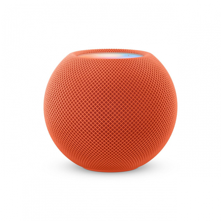 Apple HomePod Mini - Oransje i gruppen Elektronikk / Lyd & Bilde / Høyttalere & tilbehør / Bluetooth-høyttalere / Bærbare høyttalere hos TP E-commerce Nordic AB (C20913)