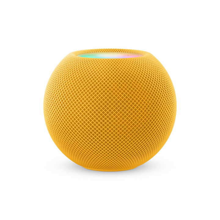 Apple HomePod Mini - Yellow i gruppen Elektronikk / Lyd & Bilde / Høyttalere & tilbehør / Bluetooth-høyttalere / Bærbare høyttalere hos TP E-commerce Nordic AB (C20916)