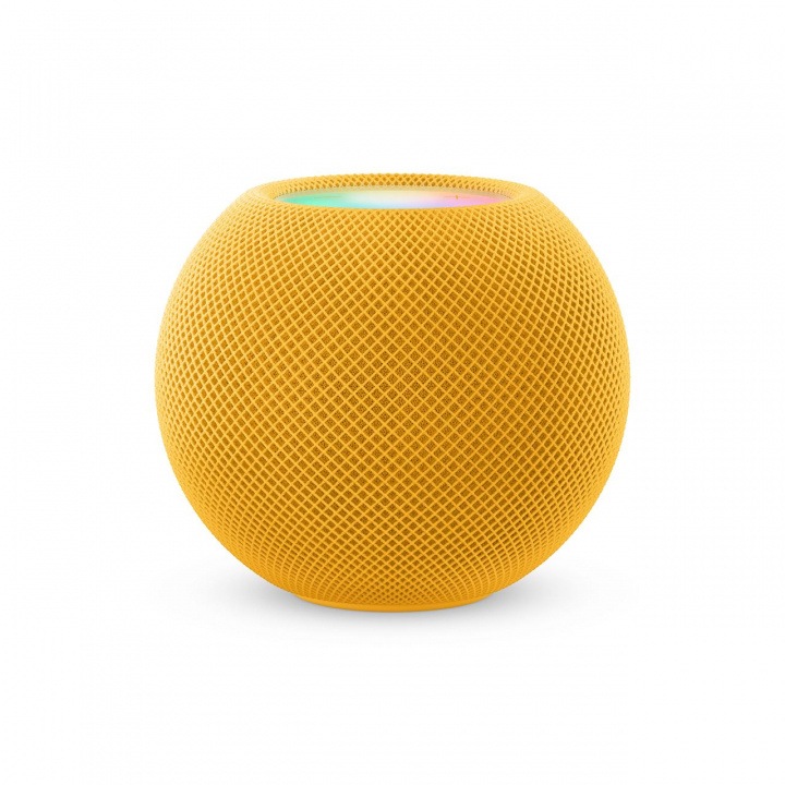 Apple HomePod Mini - Gul i gruppen Elektronikk / Lyd & Bilde / Høyttalere & tilbehør / Bluetooth-høyttalere / Bærbare høyttalere hos TP E-commerce Nordic AB (C20916)