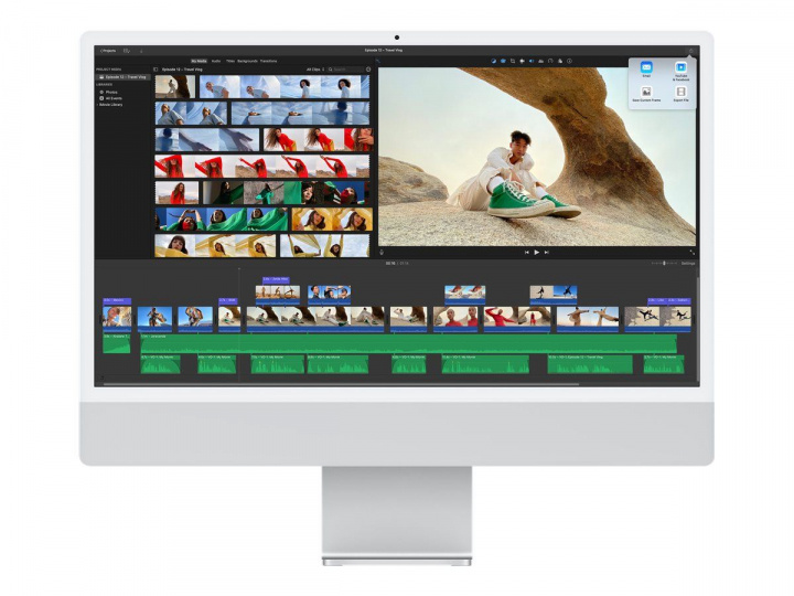Apple iMac MGPD3KS/A Alt-i-ett-maskin - Apple M1 Octa-core (8 C i gruppen Datautstyr / Stasjonære datamaskiner hos TP E-commerce Nordic AB (C20917)
