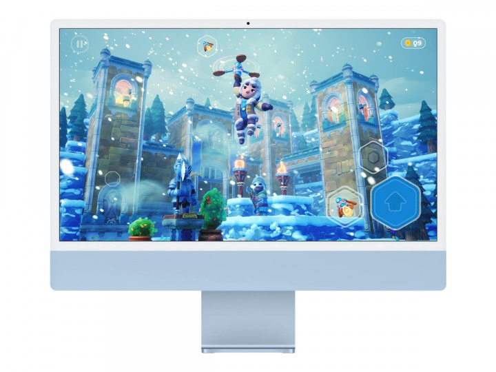 Apple Apple iMac MJV93KS/A Alt-i-ett-maskin - M1 Octa-core (8 C i gruppen Datautstyr / Stasjonære datamaskiner hos TP E-commerce Nordic AB (C20919)