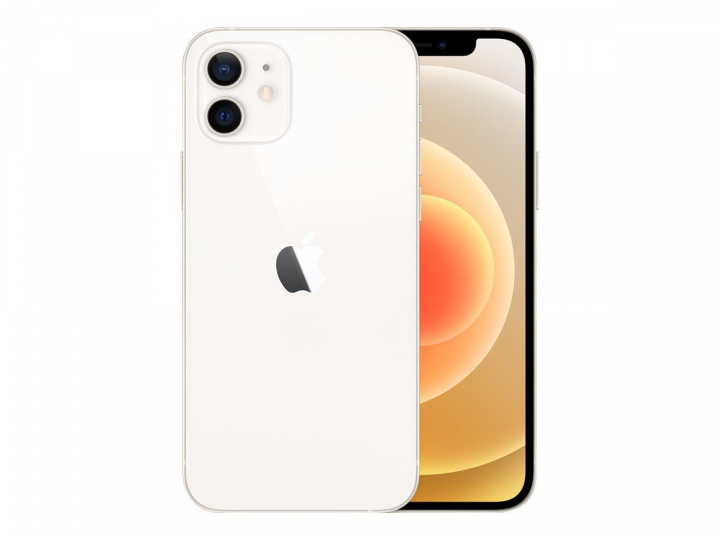 Apple iPhone 12 64 GB hvit EU i gruppen SMARTTELEFON & NETTBRETT / Mobiltelefoner & smartphones hos TP E-commerce Nordic AB (C20950)