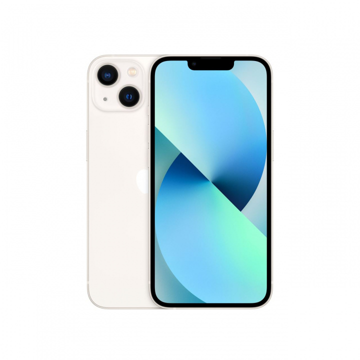 Apple iPhone 13 128 GB Starlight i gruppen SMARTTELEFON & NETTBRETT / Mobiltelefoner & smartphones hos TP E-commerce Nordic AB (C20999)