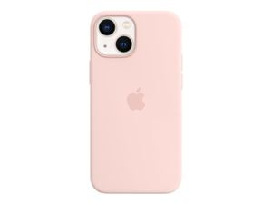 Apple iPhone 13 mini silikonetui med MagSafe - krittrosa i gruppen SMARTTELEFON & NETTBRETT / Mobilbeskyttelse / Apple / iPhone 13 Mini / Deksel hos TP E-commerce Nordic AB (C21046)