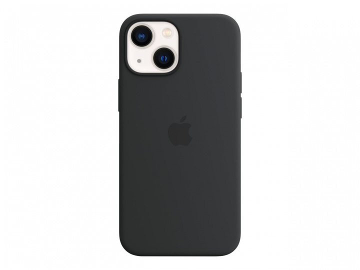Apple iPhone 13 mini Silicone Case with MagSafe - Midnight i gruppen SMARTTELEFON & NETTBRETT / Mobilbeskyttelse / Apple / iPhone 13 Mini / Deksel hos TP E-commerce Nordic AB (C21050)