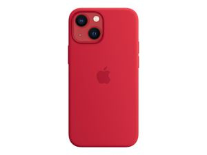 Apple iPhone 13 mini Silicone Case with MagSafe Red i gruppen SMARTTELEFON & NETTBRETT / Mobilbeskyttelse / Apple / iPhone 13 Mini / Deksel hos TP E-commerce Nordic AB (C21053)