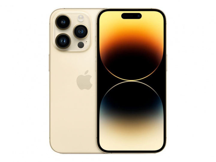 Apple iPhone 14 Pro 5G 1TB Gull i gruppen SMARTTELEFON & NETTBRETT / Mobiltelefoner & smartphones hos TP E-commerce Nordic AB (C21158)