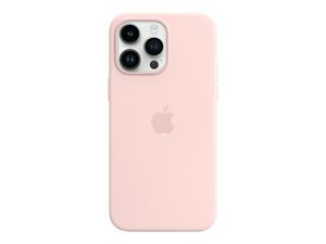 Apple iPhone 14 Pro Max Silicone Case with MagSafe - Chalk Pink i gruppen SMARTTELEFON & NETTBRETT / Mobilbeskyttelse / Apple / iPhone 14 hos TP E-commerce Nordic AB (C21207)