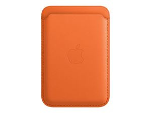 Apple iPhone Leather Wallet with MagSafe - Orange i gruppen SMARTTELEFON & NETTBRETT / Annet tilbehør / Annet hos TP E-commerce Nordic AB (C21235)