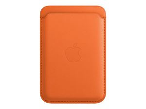 Apple iPhone-lommebok i lær med MagSafe - oransje i gruppen SMARTTELEFON & NETTBRETT / Annet tilbehør / Annet hos TP E-commerce Nordic AB (C21235)