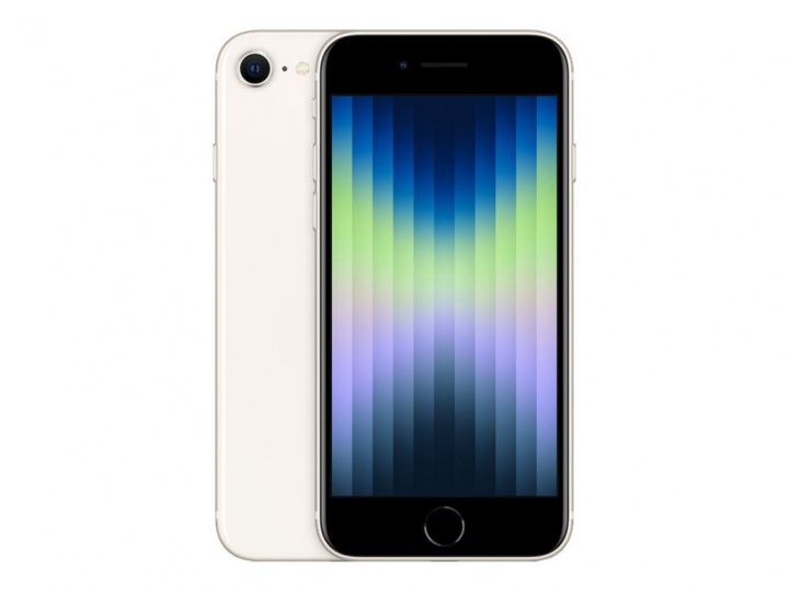 Apple iPhone SE 5G 128 GB Starlight i gruppen SMARTTELEFON & NETTBRETT / Mobiltelefoner & smartphones hos TP E-commerce Nordic AB (C21241)