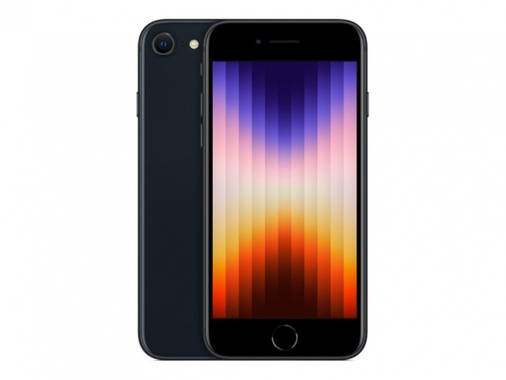 Apple iPhone SE 5G 256 GB Midnatt i gruppen SMARTTELEFON & NETTBRETT / Mobiltelefoner & smartphones hos TP E-commerce Nordic AB (C21242)
