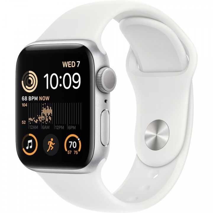 Apple WATCH SE GPS + CELL 44MM SILVER i gruppen SMARTTELEFON & NETTBRETT / Trening, hjem og fritid / Apple Watch og tilbehør / Apple Watch hos TP E-commerce Nordic AB (C21334)