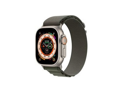 Apple Watch Ultra GPS + Cell 49mm Green Alpine Loop - Medium i gruppen SMARTTELEFON & NETTBRETT / Trening, hjem og fritid / Apple Watch og tilbehør / Apple Watch hos TP E-commerce Nordic AB (C21369)