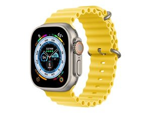 Apple Watch Ultra GPS + Cell 49mm Yellow Ocean Band i gruppen SPORT, FRITID & HOBBY / Smartwatch og Aktivitetsmålere / Smartwatches hos TP E-commerce Nordic AB (C21378)