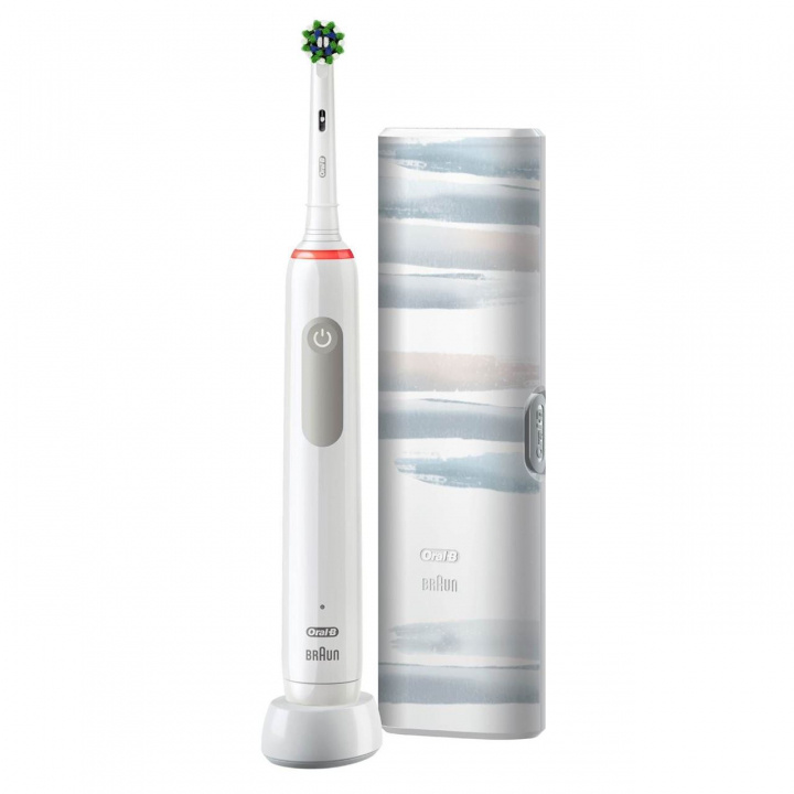 Oral-B Pro3 3500 Hvit Gavepakke i gruppen HELSE OG SKJØNNHET / Munnpleie / Elektriske tannbørster hos TP E-commerce Nordic AB (C21485)