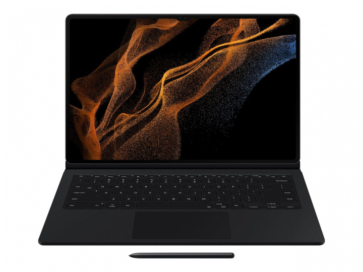 Samsung Book Cover Keyboard Galaxy Tab S8 Ultra Black i gruppen SMARTTELEFON & NETTBRETT / Nettbrettbeskyttelse / Samsung-nettbrett hos TP E-commerce Nordic AB (C21602)