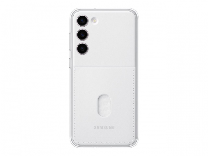 Samsung Galaxy S23 Plus Frame Case White i gruppen SMARTTELEFON & NETTBRETT / Mobilbeskyttelse / Samsung hos TP E-commerce Nordic AB (C21713)