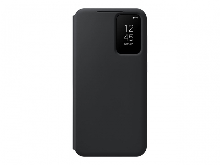 Samsung Galaxy S23 Plus Smart View Wallet Case Black i gruppen SMARTTELEFON & NETTBRETT / Mobilbeskyttelse / Samsung hos TP E-commerce Nordic AB (C21725)