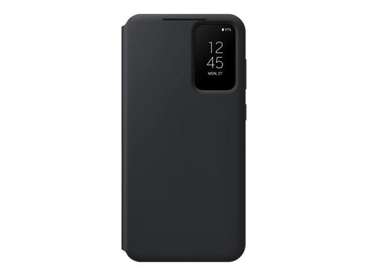 Samsung Galaxy S23 Plus Smart View Wallet-etui Svart i gruppen SMARTTELEFON & NETTBRETT / Mobilbeskyttelse / Samsung hos TP E-commerce Nordic AB (C21725)
