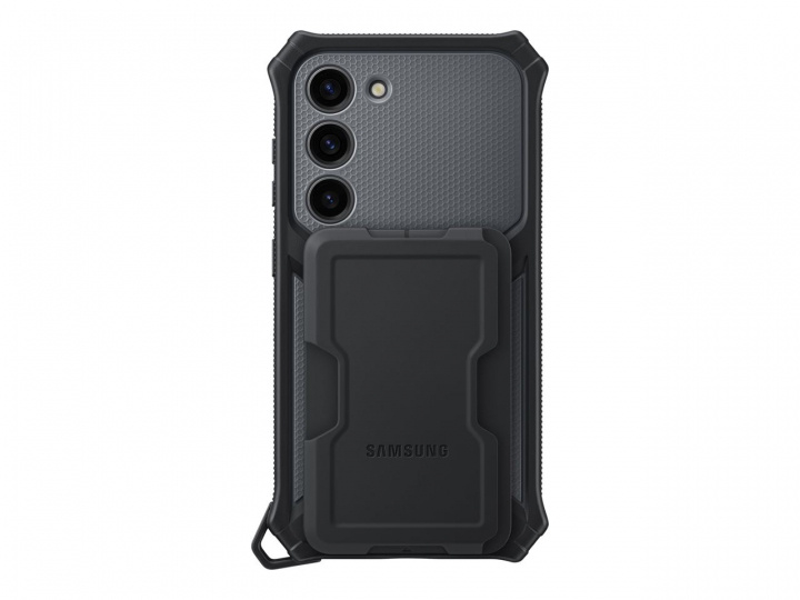 Samsung Galaxy S23 Rugged Case Titanium i gruppen SMARTTELEFON & NETTBRETT / Mobilbeskyttelse / Samsung hos TP E-commerce Nordic AB (C21729)
