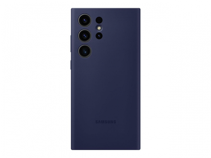 Samsung Galaxy S23 Ultra Silicone Case Navy i gruppen SMARTTELEFON & NETTBRETT / Mobilbeskyttelse / Samsung hos TP E-commerce Nordic AB (C21766)