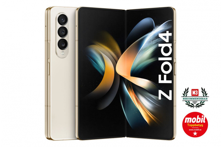 Samsung Galaxy Z Fold4 5G 512GB Beige i gruppen SMARTTELEFON & NETTBRETT / Mobiltelefoner & smartphones hos TP E-commerce Nordic AB (C21868)