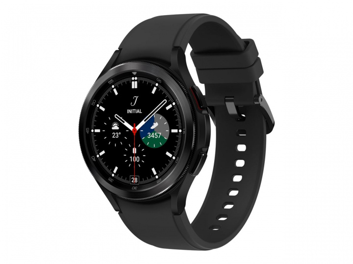 Samsung Galaxy Watch 4 Classiv R890, 46MM, BT, Svart i gruppen SPORT, FRITID & HOBBY / Smartwatch og Aktivitetsmålere / Smartwatches hos TP E-commerce Nordic AB (C21898)