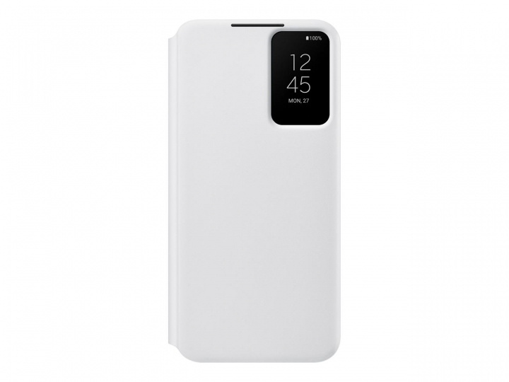 Samsung Samsung Smart Clear View Cover - mobildeksel til Galaxy S22 Plus, hvit i gruppen SMARTTELEFON & NETTBRETT / Mobilbeskyttelse / Samsung hos TP E-commerce Nordic AB (C21926)