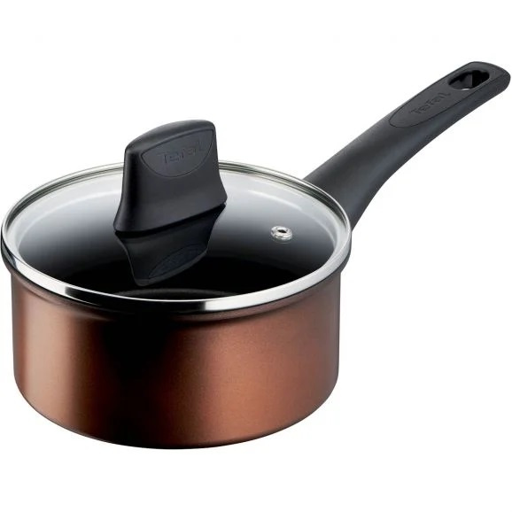 Tefal Resource Kasserolle G2532253 - Kasserolle 16 cm inkl. glasslokk i gruppen HJEM, HUS OG HAGE / Kjøkkenutstyr / Gryter og kjeler hos TP E-commerce Nordic AB (C21974)