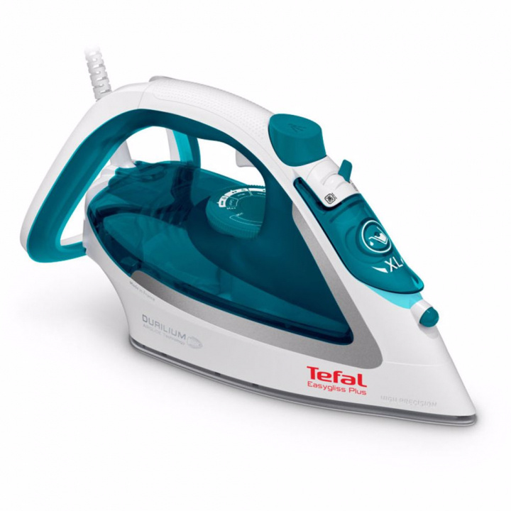 Tefal FV5718E0 - Easygliss Plus dampstrykejern, grønn i gruppen HJEM, HUS OG HAGE / Omsorg for klær (Finns inte riktigt något norskt ord för detta...) / Strykejern hos TP E-commerce Nordic AB (C21986)