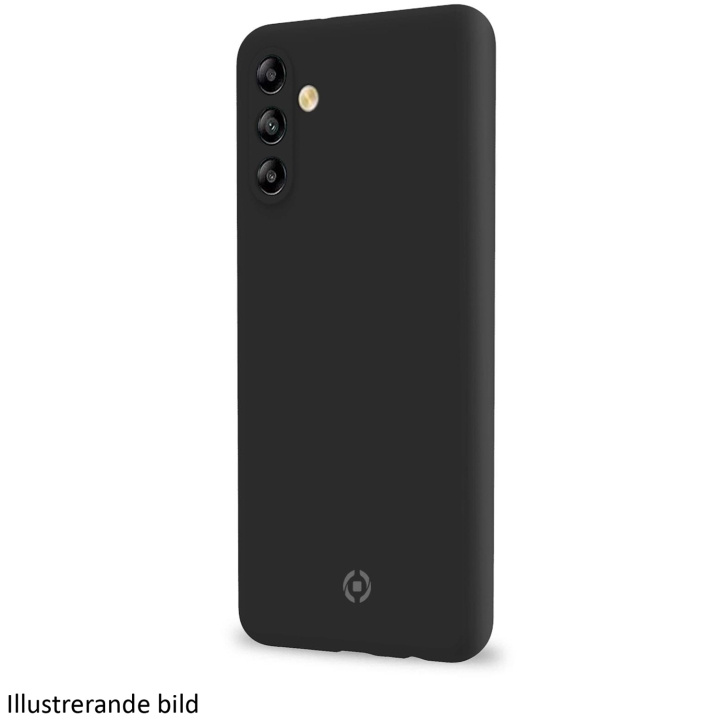 Celly Cromo Soft gummideksel Galaxy A34 5G Svart i gruppen SMARTTELEFON & NETTBRETT / Mobilbeskyttelse / Samsung hos TP E-commerce Nordic AB (C22019)