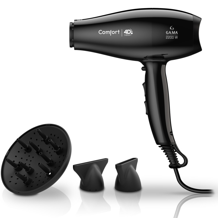 GA.MA Hårføner Comfort 4D Therapy 2200W GH0532 i gruppen HELSE OG SKJØNNHET / Hår & styling / Stylingverktøy / Hårfønere hos TP E-commerce Nordic AB (C22037)