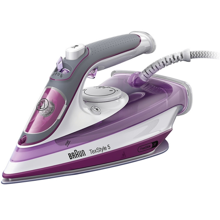Braun Dampstrykejern SI5037VL TexStyle 5 i gruppen HJEM, HUS OG HAGE / Omsorg for klær (Finns inte riktigt något norskt ord för detta...) / Strykejern hos TP E-commerce Nordic AB (C22072)