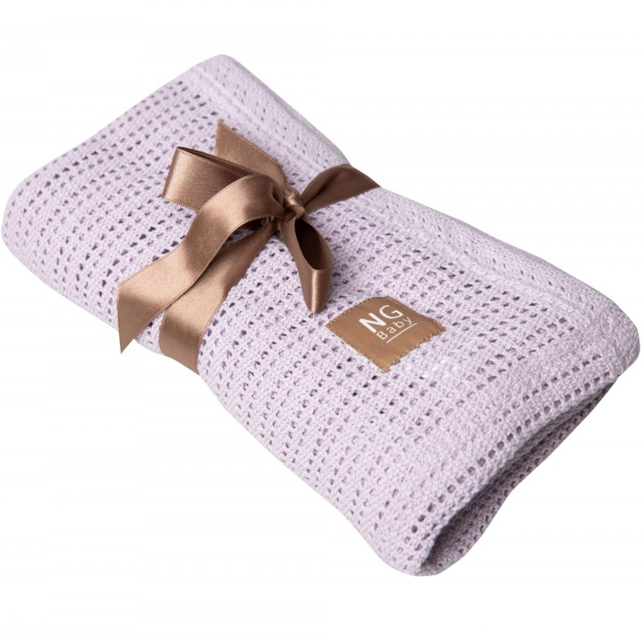 NG Baby Mesh-teppe 100x150 Violet i gruppen LEKER, BARN OG BABY / Barnetekstiler / Babytepper hos TP E-commerce Nordic AB (C22109)