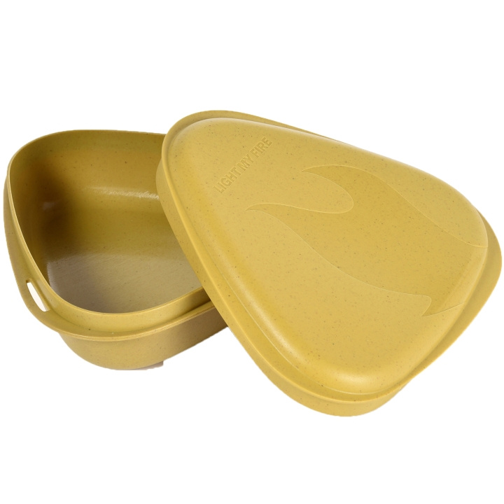 Light My Fire Bowl\'n Lid Lunsjboks Musty Yellow i gruppen HJEM, HUS OG HAGE / Kjøkkenutstyr / Matbokser & Matbeholder hos TP E-commerce Nordic AB (C22131)