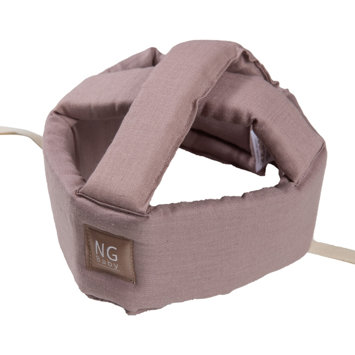 NG Baby Hodebånd MOOD Dusty Pink i gruppen LEKER, BARN OG BABY / Sikkerhet / Babyhjelmer hos TP E-commerce Nordic AB (C22170)
