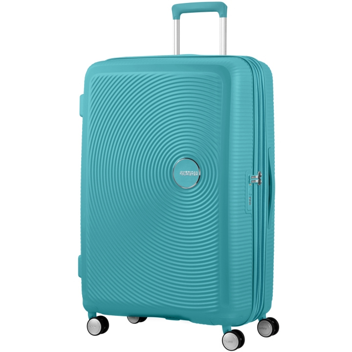 American Tourister Soundbox Resväska 77 Exp. Turquoise Tonic i gruppen SPORT, FRITID & HOBBY / Reise / Kofferter hos TP E-commerce Nordic AB (C22192)