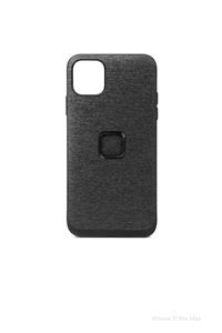 Peak Design Everyday Fabric Case iPhone 11 Pro Max - Charcoal i gruppen SMARTTELEFON & NETTBRETT / Mobilbeskyttelse / Apple / iPhone 11 Pro Max / Deksel hos TP E-commerce Nordic AB (C22284)
