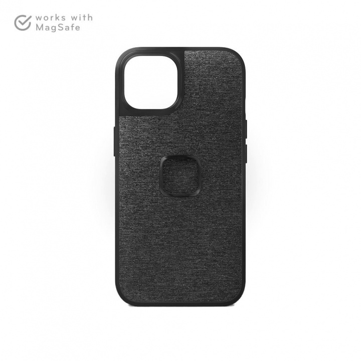 Peak Design Fabric Case iPhone 11 - Charcoal i gruppen SMARTTELEFON & NETTBRETT / Mobilbeskyttelse / Apple / iPhone 11 / Deksel hos TP E-commerce Nordic AB (C22313)