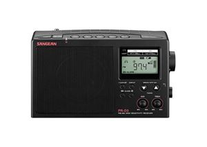 Sangean PRD3 bærbar radio, svart i gruppen Elektronikk / Lyd & Bilde / Hjemmekino, HiFi og bærbar / Radio & Vekkerklokker / Radio hos TP E-commerce Nordic AB (C22375)