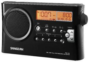 Sangean PRD4 - Radio, svart i gruppen Elektronikk / Lyd & Bilde / Hjemmekino, HiFi og bærbar / Radio & Vekkerklokker / Radio hos TP E-commerce Nordic AB (C22377)