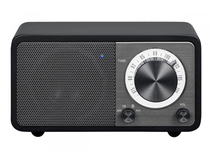 Sangean WR7 - Miniradio, svart i gruppen Elektronikk / Lyd & Bilde / Hjemmekino, HiFi og bærbar / Radio & Vekkerklokker / Radio hos TP E-commerce Nordic AB (C22388)