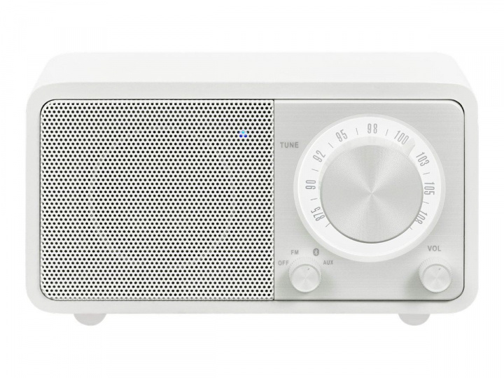 Sangean WR7 - Miniradio, hvit i gruppen Elektronikk / Lyd & Bilde / Hjemmekino, HiFi og bærbar / Radio & Vekkerklokker / Radio hos TP E-commerce Nordic AB (C22389)