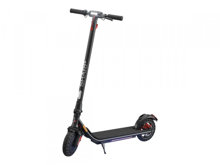 Sharp EM-KS1AEU-B - Elektrisk sparkesykkel med innebygd display og appkontroll i gruppen SPORT, FRITID & HOBBY / Transport / Elscootere hos TP E-commerce Nordic AB (C22390)