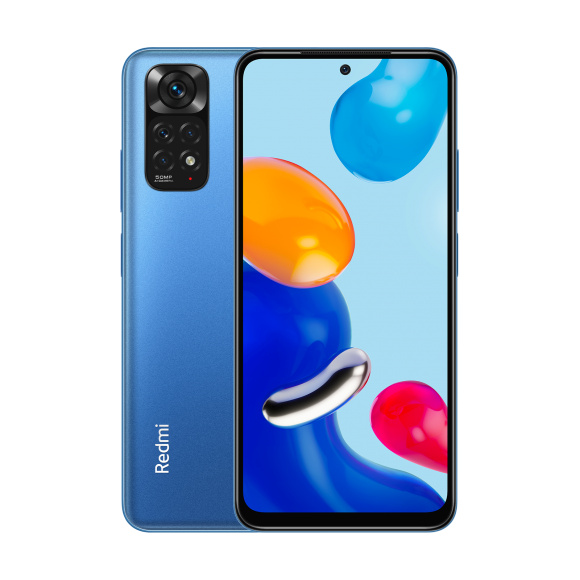 Xiaomi Redmi Note 11 4+ 128 GB, Twilight Blue i gruppen SMARTTELEFON & NETTBRETT / Mobiltelefoner & smartphones hos TP E-commerce Nordic AB (C22413)