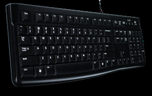 Logitech K120 Keyboard i gruppen Datautstyr / Mus & Tastatur / Tastatur / Kablede hos TP E-commerce Nordic AB (C22469)